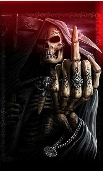 Death Skulls DIY Painting Kits – Paint by Diamonds