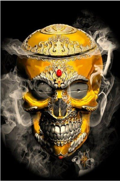 Death Skulls DIY Painting Kits – Paint by Diamonds