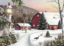 Load image into Gallery viewer, Snow Landscapes -Diamond Art Kits