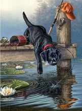 Load image into Gallery viewer, Dogs Diamond Art Painting Kits