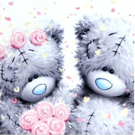 Cute Teddy Bears - Diamond Painting Kit – All Diamond Painting