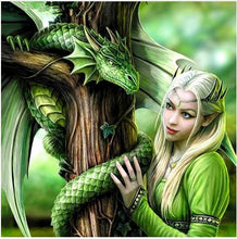 Load image into Gallery viewer, Dragons Paintings Diamond Art