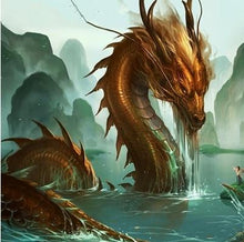 Load image into Gallery viewer, Dragons Paintings Diamond Art