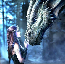 Load image into Gallery viewer, Dragons Paintings Diamond Art