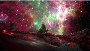 Colorful Nebula - Diamond Painting Kit