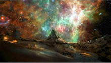 Load image into Gallery viewer, Colorful Nebula - Diamond Painting Kit