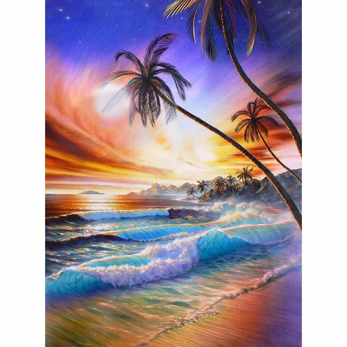 Palm Trees Diamond Painting