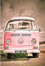 Load image into Gallery viewer, Pink Van Diamond Painting