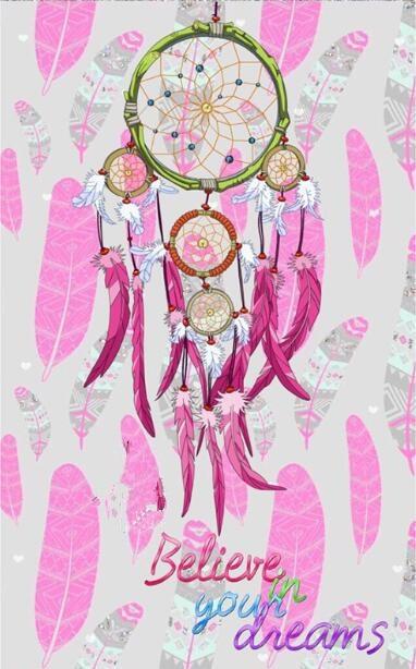 Pink Dream Catcher - 5D Diamond Paintings - DiamondByNumbers