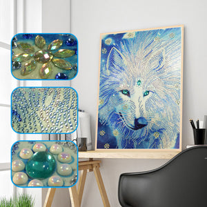 White Wolf - Special Diamond Painting