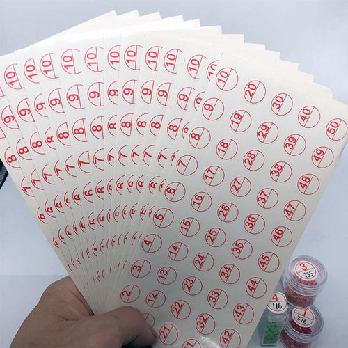 Stickers for Labeling Diamonds Containers