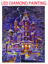 Load image into Gallery viewer, Winter Night House LED